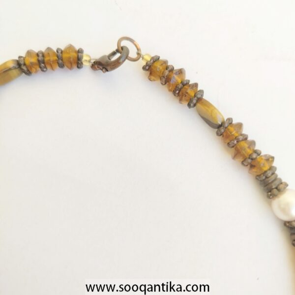 Tiger Eye Beads Necklace - Image 4
