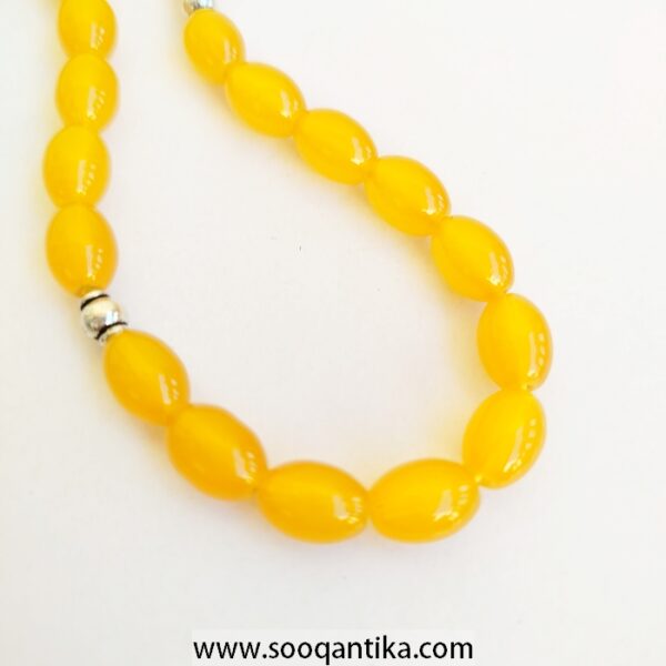 Yellow Agate Prayer Beads - Image 4