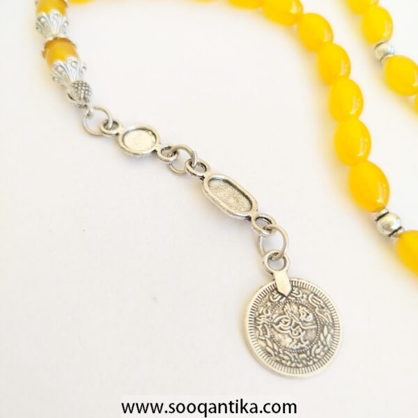 Yellow Agate Prayer Beads - Image 2