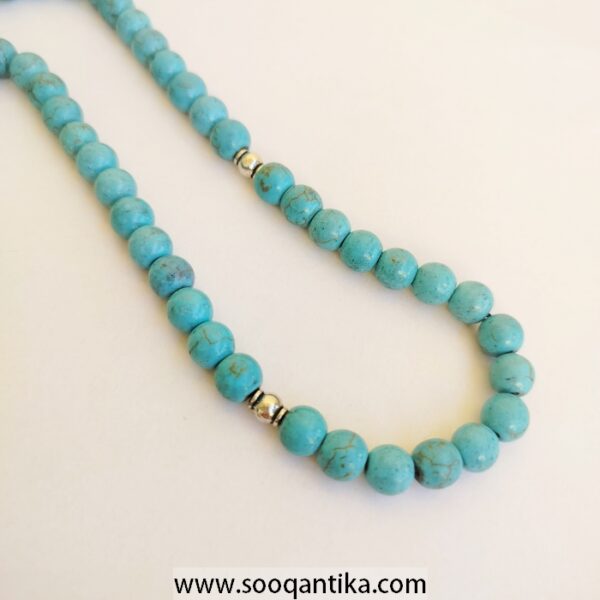 Turquoise Prayer Beads - Image 2