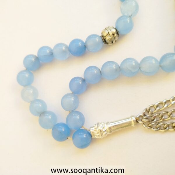 Blue Agate Prayer Beads - Image 3