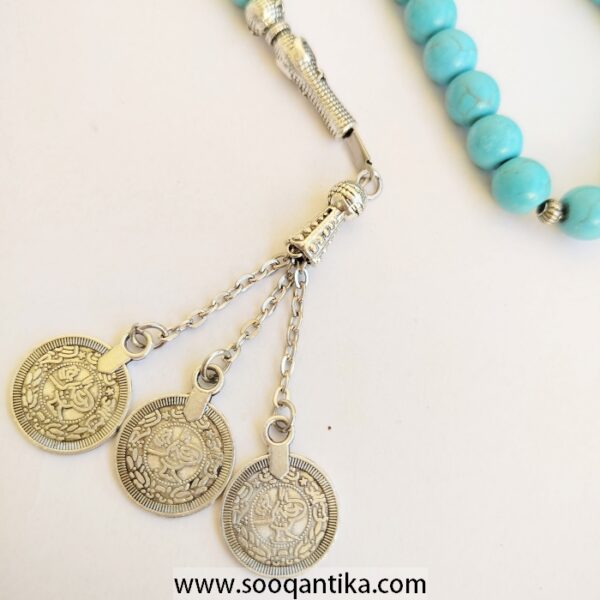 Turquoise Prayer Beads - Image 2