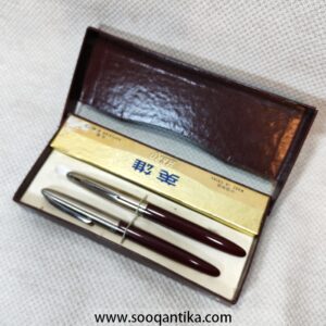 طقم اقلام صيني قديم ماركة هيرو 329 بالعلبة الاصلية غير مستعمل